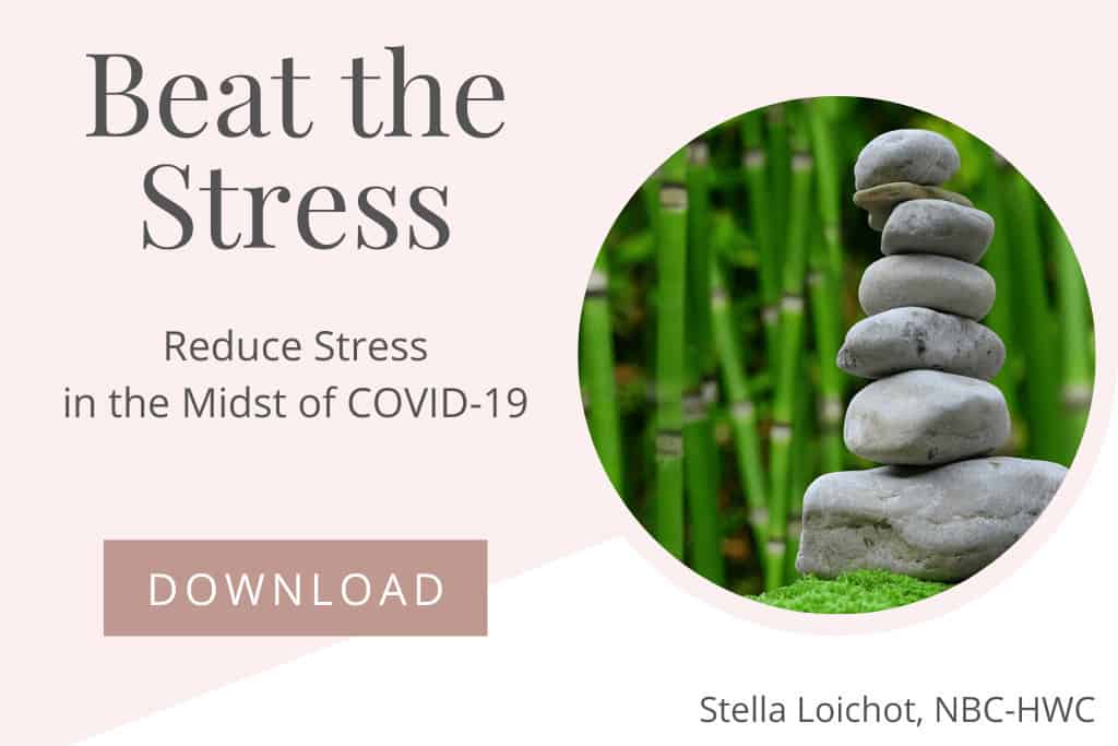 Banner for Beat the Covid 19 stress guide