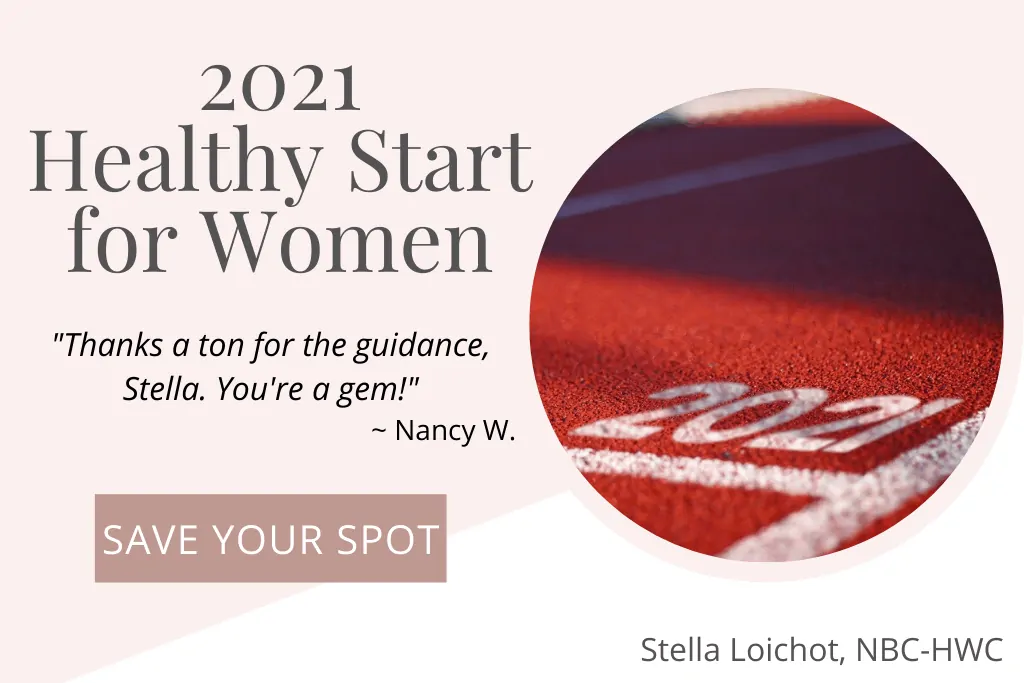 Healthy Start women 2021 banner red running track with 2021 painted in white
