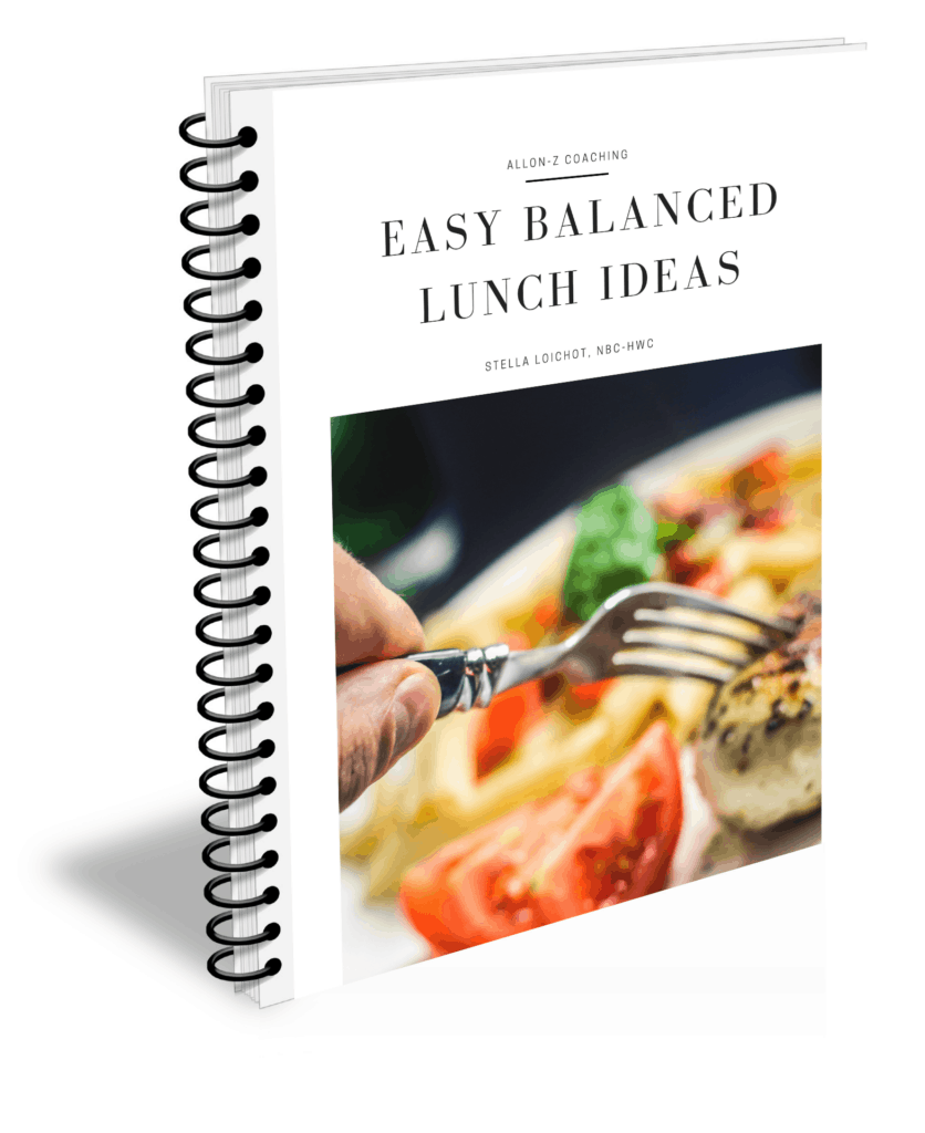 Balanced Lunch Booklet Image Front cover of Balanced Lunch Booklet